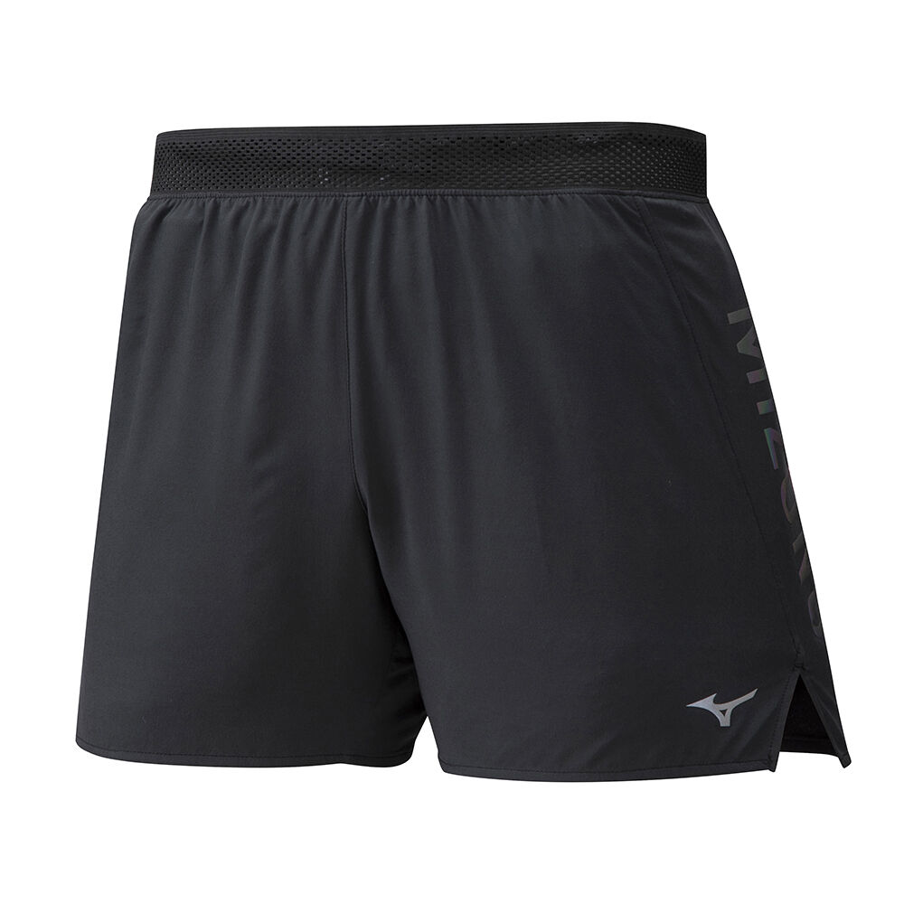 Mizuno Men's Aero 4.5 Running Shorts Black (J2GB004509-WZT)